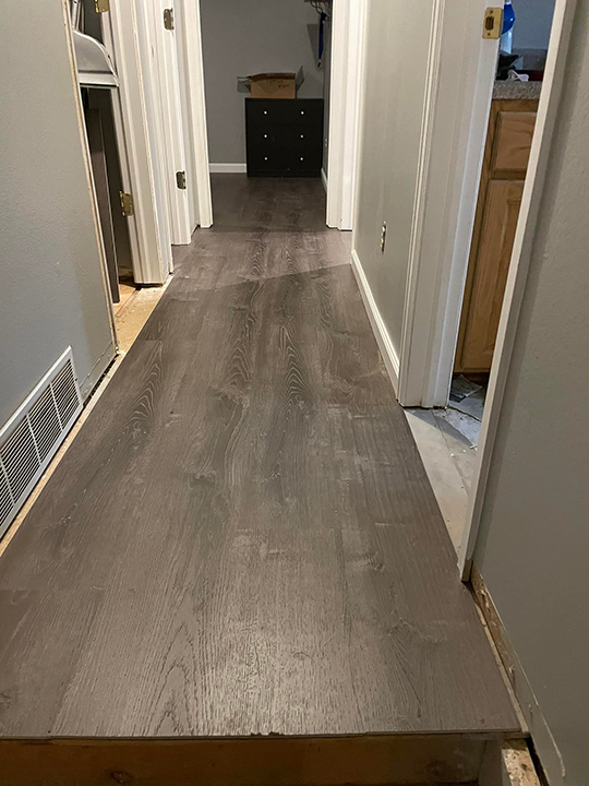 New flouring in hall_sm